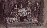 Mikhail Vrubel The Gingerbread House USA oil painting artist